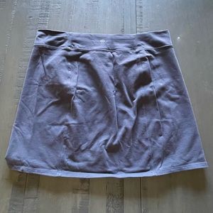 Athleta miniskirt XL grey